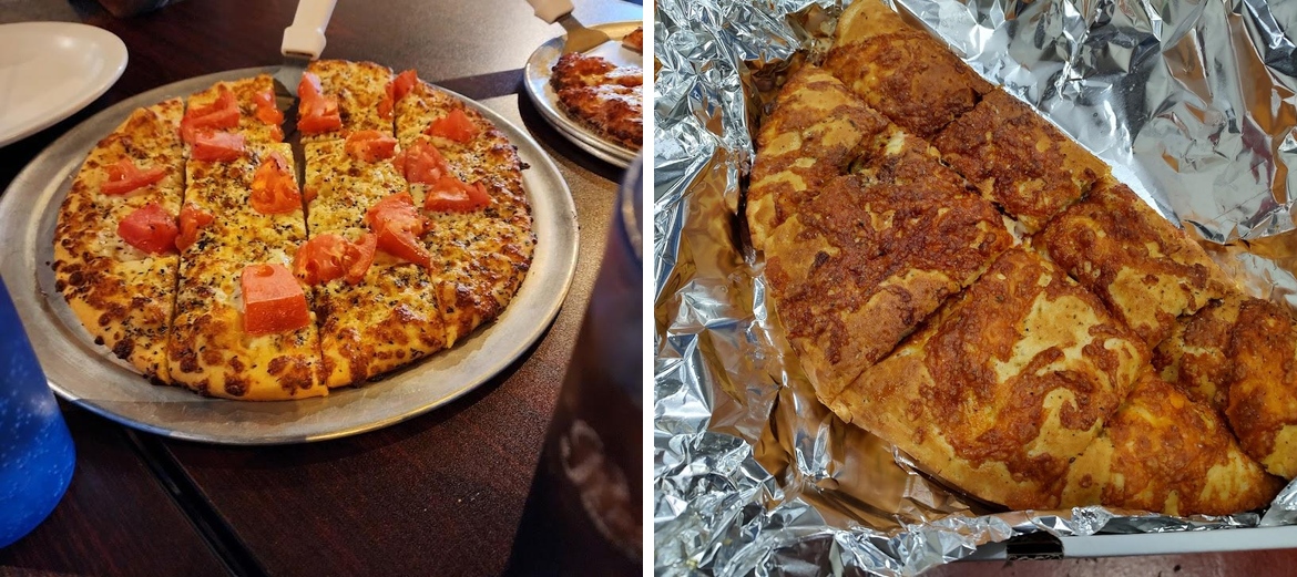 Breezzys's Pizza Menu