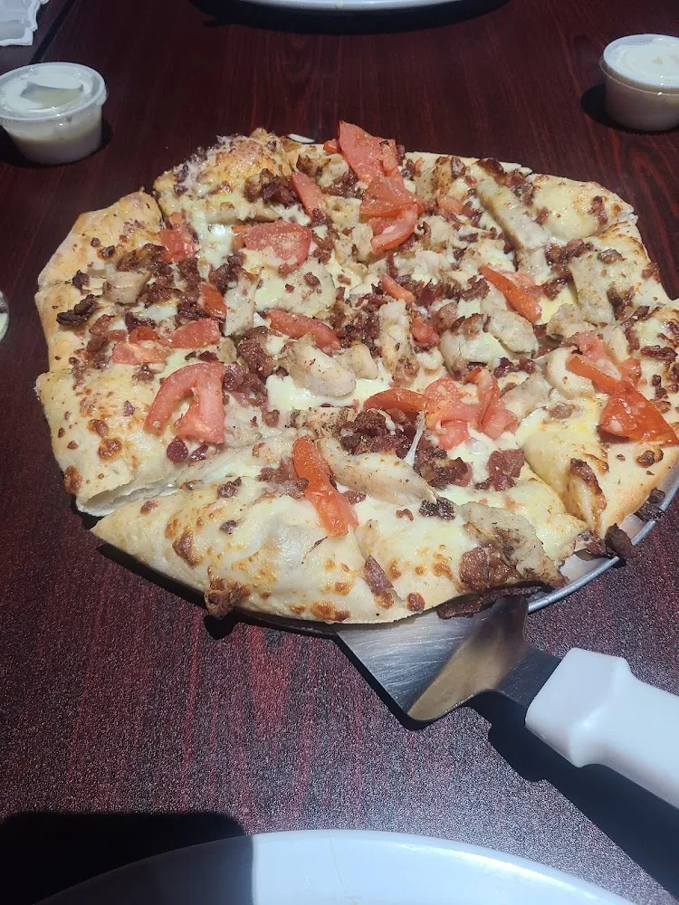 Chicken Bacon Ranch Pizza