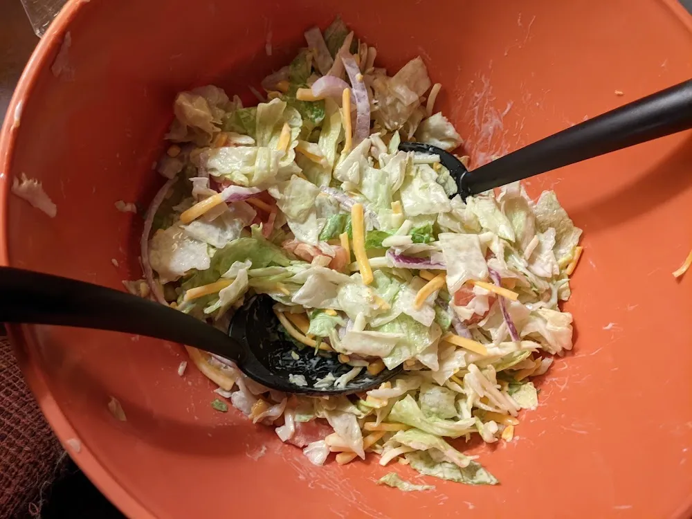 Large Side Salad with Ranch Dressing